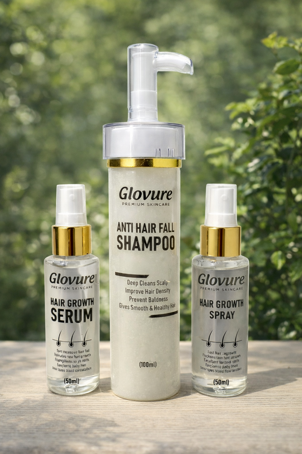 ✨Full Hair Regrowth Kit💧 – 3-in-1 Kit for Strong & Thick Hair🔥🌿