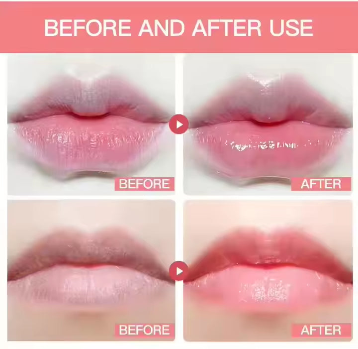 Night Repair Organic Vegan Cream Lip Mask Winter Skinned Lip Repair Moisturizer Light Lip Line Crystal Material Lipstick