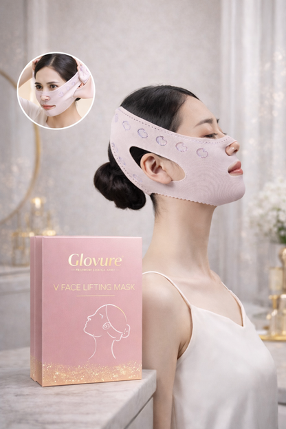 V Lifting Mask – Face Lifting Bandage | Double Chin Reducer | Elastic Face Slimming Strap
