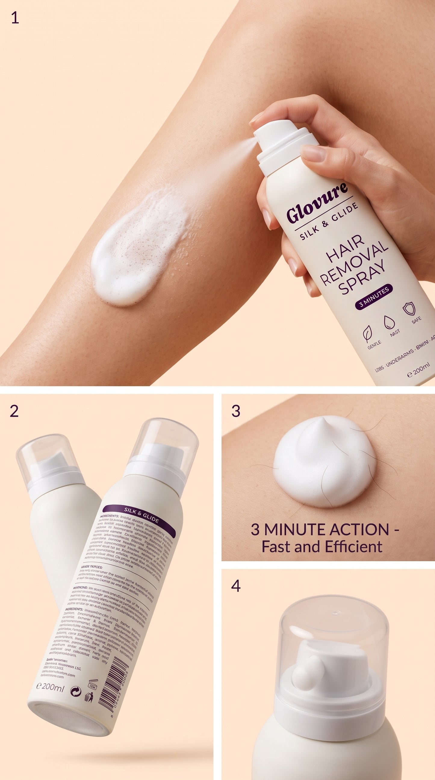 Silk & Glide Hair Removal Spray