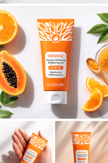 Glovure Orange Enzymes Exfoliating Brightening Gel 🍊✨