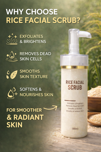 Rice Facial Scrub