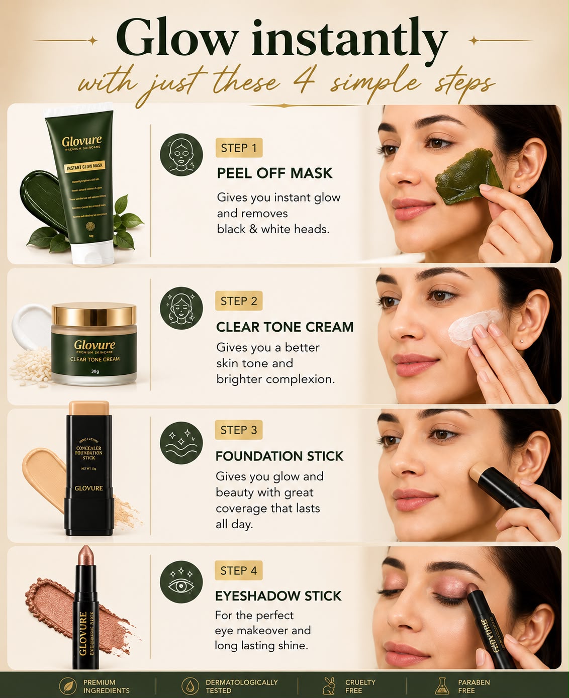 4 in 1 Instant Glow Kit