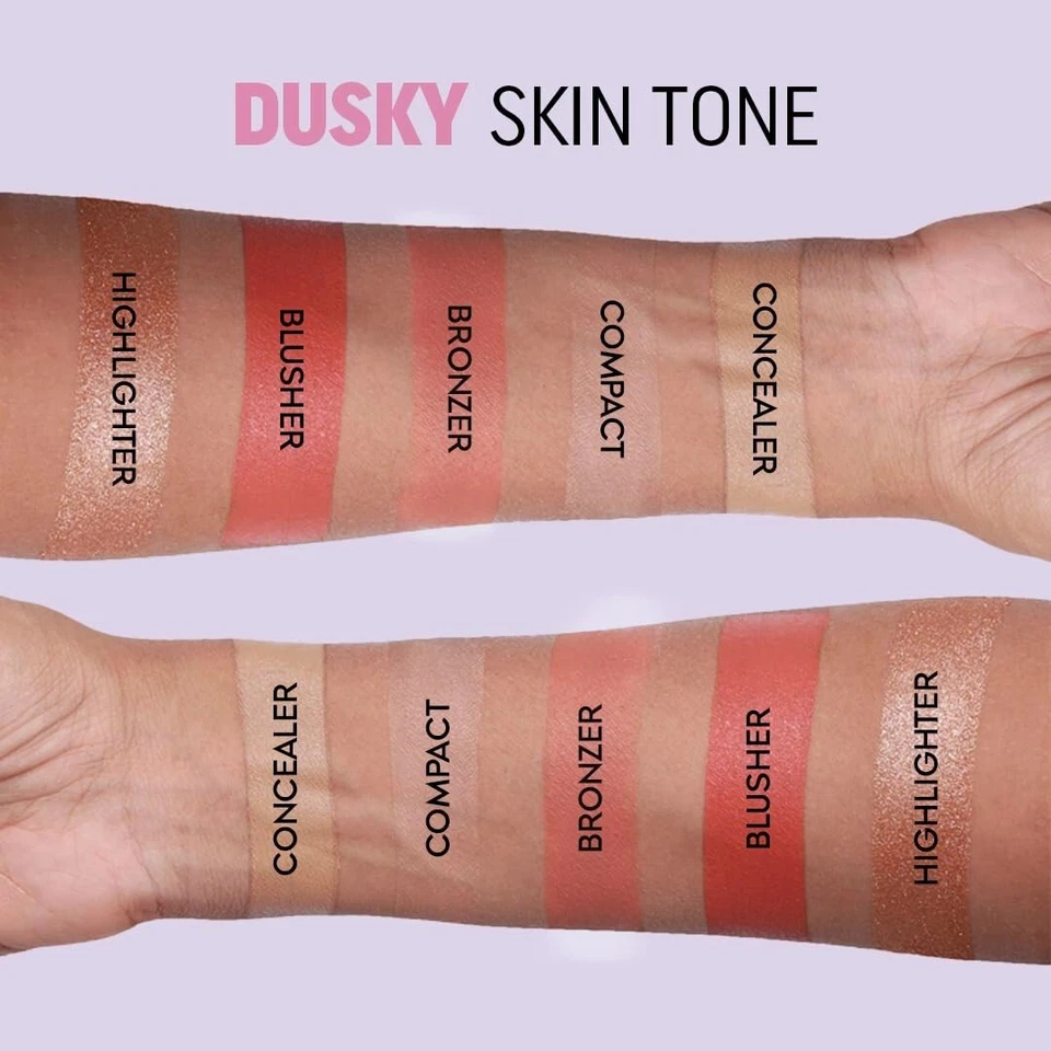 5-in-1 All-in-One Makeup Stack (Concealer, Bronzer, Blush & Compact)