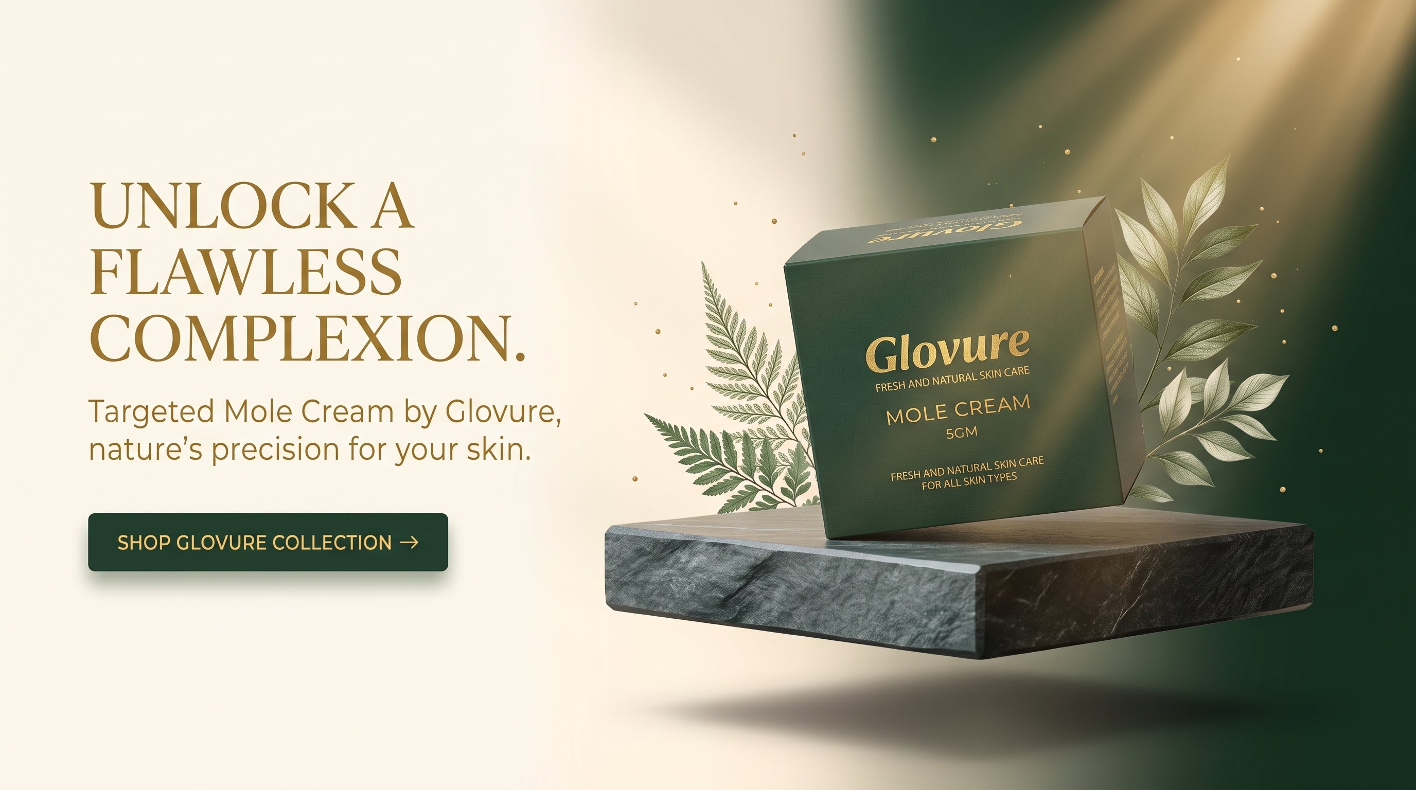 Glovure Mole Cream — Unlock a flawless complexion